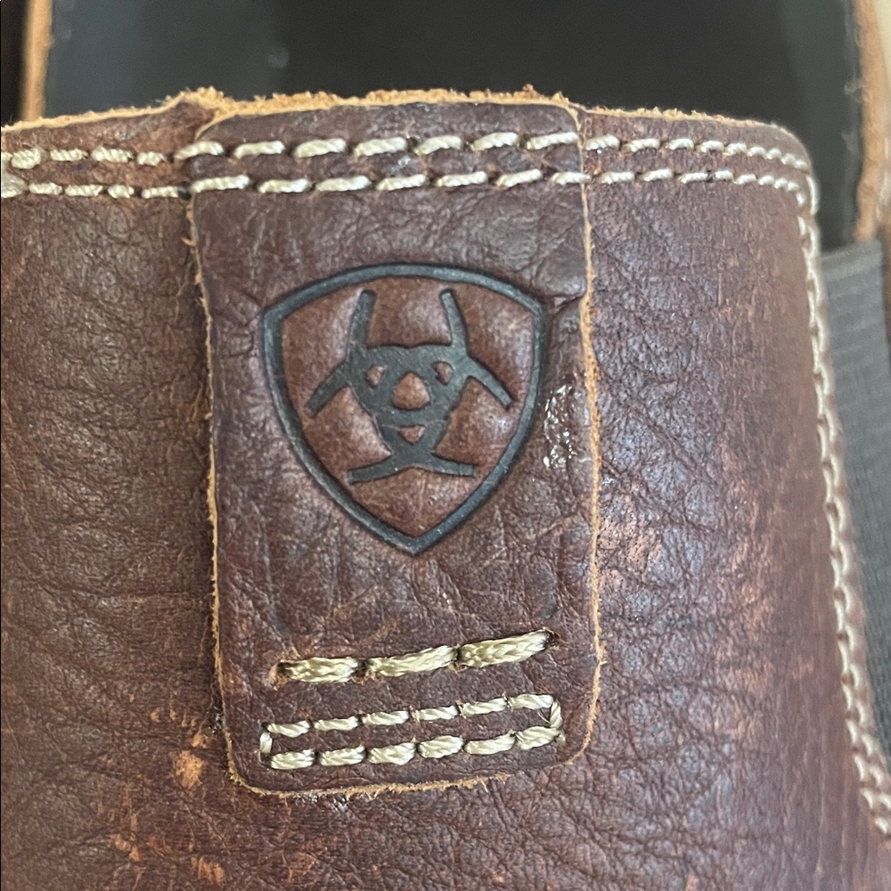 Ariat Men's Dark Brown Leather Loafers
